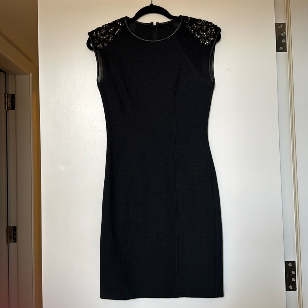 Yigal Azrouel Black Mini Dress